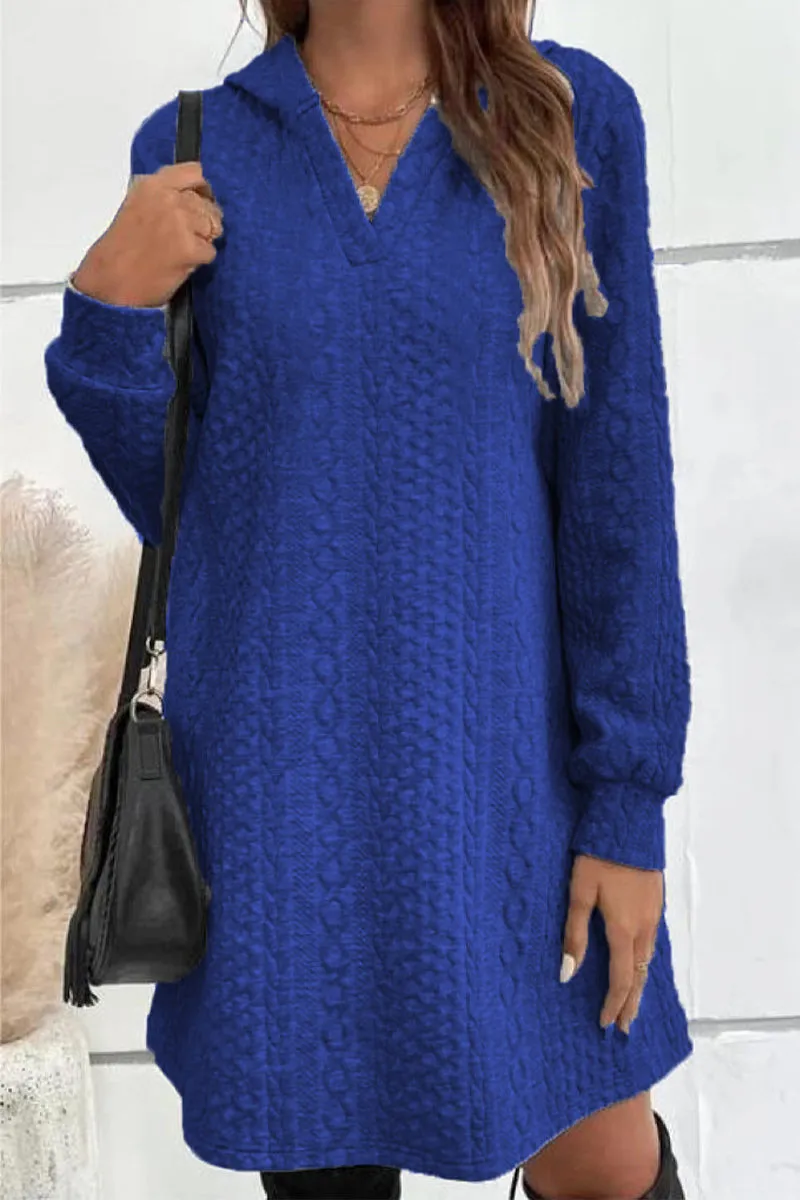 Julianna - Cosy fleece and cotton dress